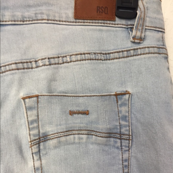 RSQ Seattle Skinny Taper Ripped Jeans - Picture 7 of 7